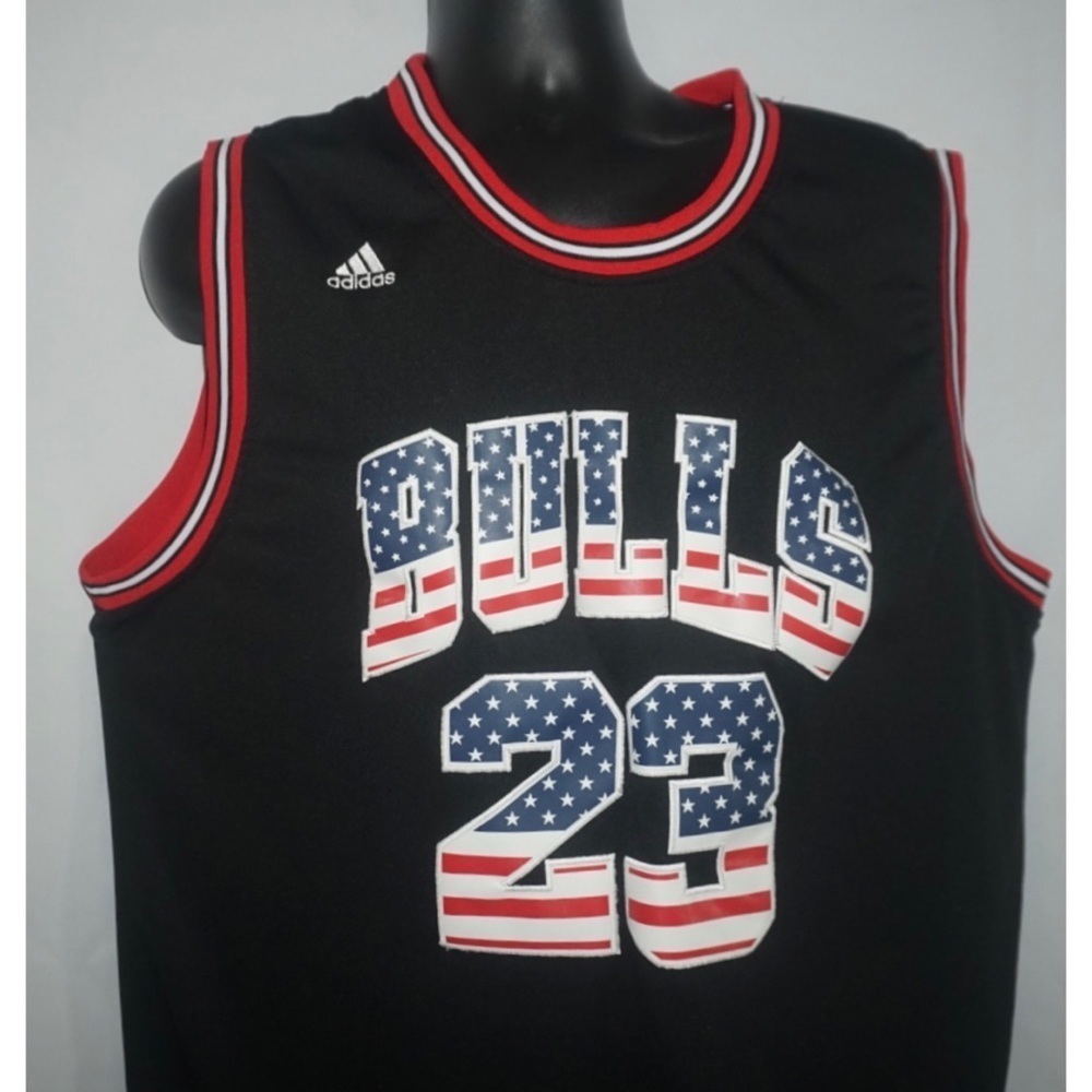 Michael Jordan Chicago Bulls Special Edition 4th of July Jersey XXL - Picture 2 of 7